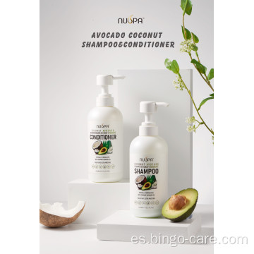 Champú de aceite de aguacate Smooth Moistur con aceite de argán